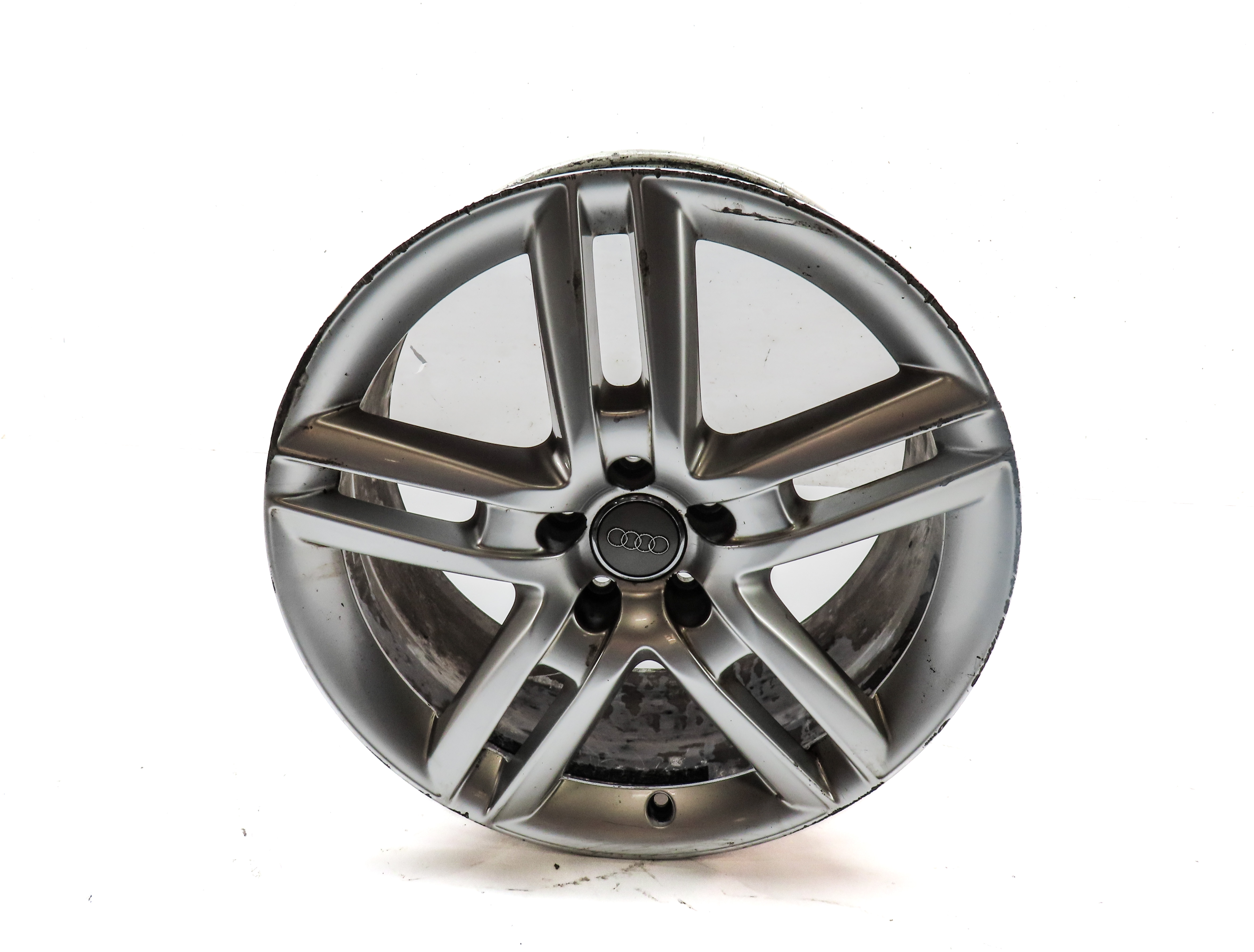 2016-2018 AUDI A6 (C7) 19x8.5 ALUMINUM ALLOY 5-DOUBLE 10 SPOKE WHEEL RIM — exact item pictured